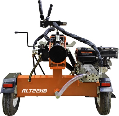 Rompedora de Le�a Horizontal 7HP con Brazo Elevador 22 Tn